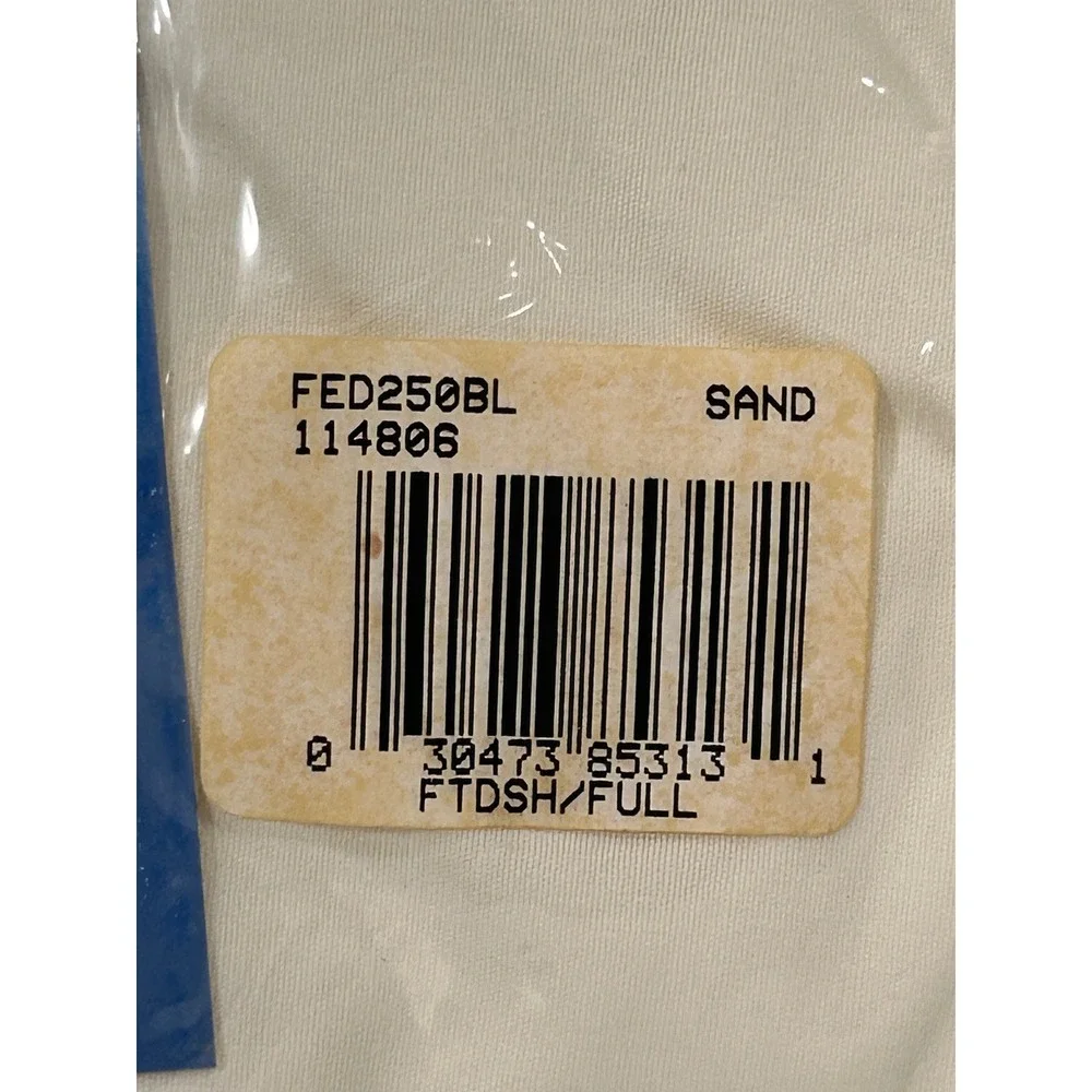 Wamsutta Signature Full Deep Fitted Sheet Sand 250 TC Cotton Blend FED250BL